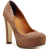 Beautiful Natural Reptile Skin Pumps