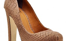 reptile shoes Beautiful Natural Reptile Skin Pumps